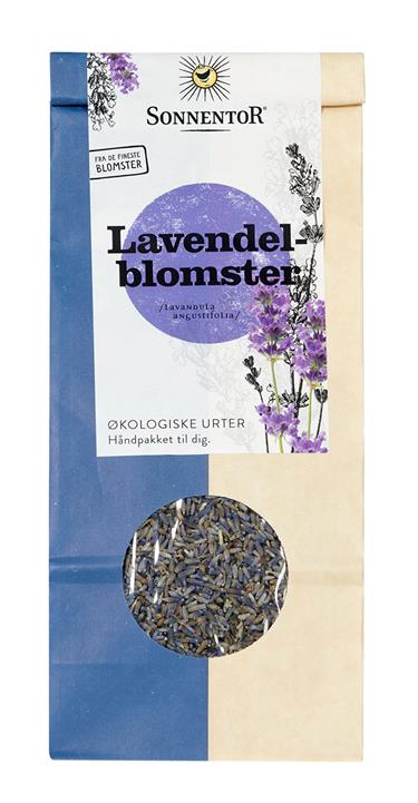 Lavendelblomster, Økologisk